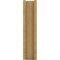 Ekena Millwork 5 1/2-in W x 12-in D x 24-in H Balboa Slat Rough Cedar Woodgrain TimberThane Outlooker, Primed Tan OUTUR055X12X24BOA24RCPR - alternate 2